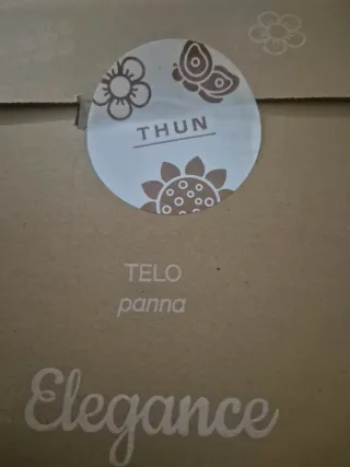 Telo bagno Thun panna 150x80 cm