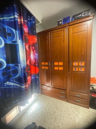 Dormitorio juvenil con cama nido