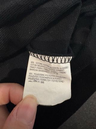 Felpa OVS nera manica lunga M