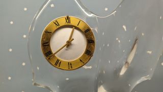 Antiguo Reloj Cristal Schneider Francia Años 50