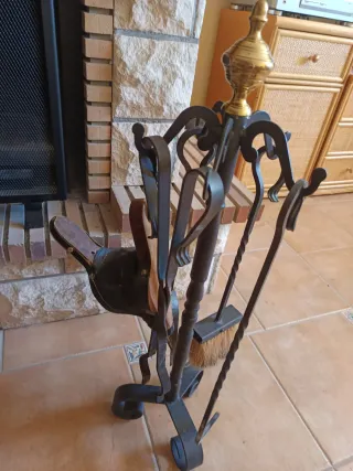 Set Accesorios Chimenea Francesa