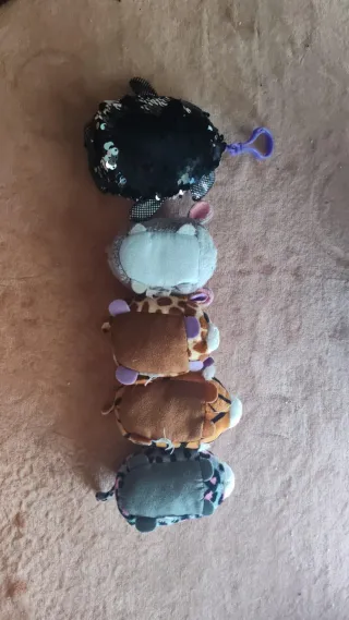 Lote Tsum Tsum + Peluche Lentejuelas