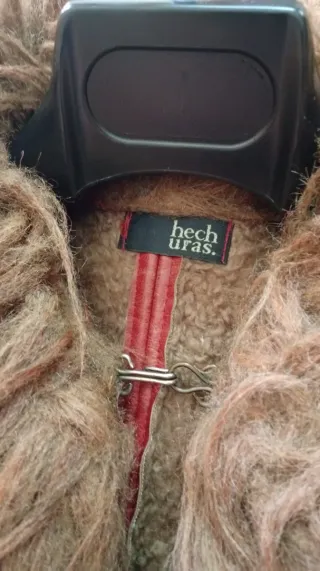 Chaqueta HECH URAS vintage roja y marrón