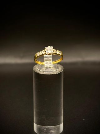 ANILLO ORO 18K 1,74GR T11