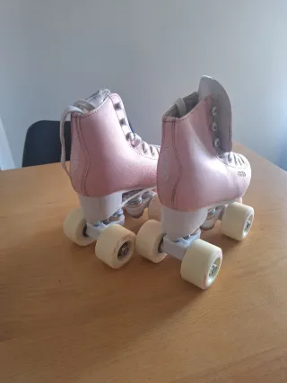 Patines Oxelo rosas talla 30