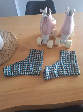 Patines Oxelo rosas talla 30