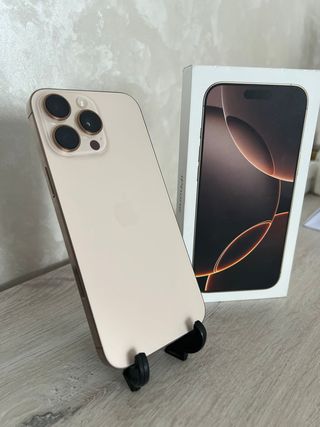 iPhone 16 Pro Max Dorado - Salud Batería 100%
