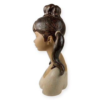 Busto Niña Jardinera Lladró – Porcelana original hecha a mano-