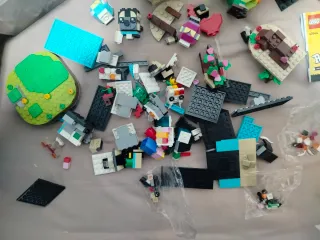 Lego Piezas 765g + Manuales