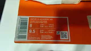 Zapatillas Nike Mercurial Talla 41 Fútbol