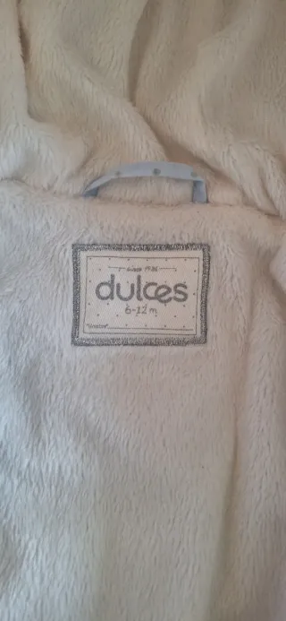 Buzo invierno bebé 6-12 meses