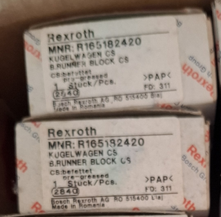 2 pz Pattino sfere BOSCH REXROTH R165182420