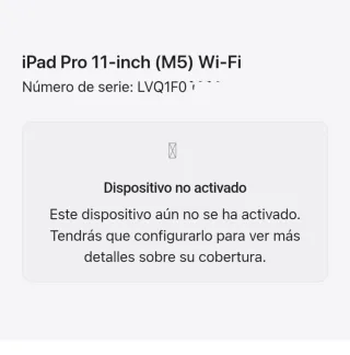 iPad Pro M5 (SIN ACTIVAR)