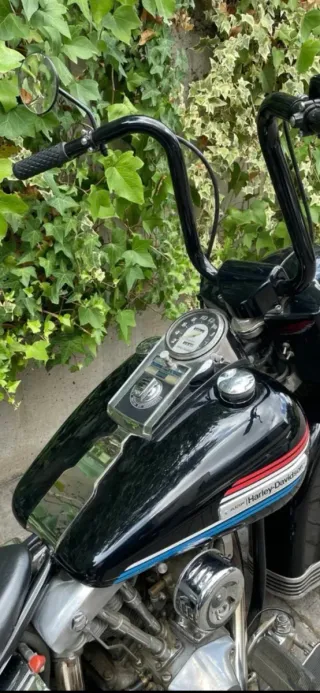 Harley Davidson Shovelhead 74 Negra