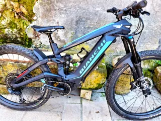 Bici Eléctrica Doble Suspensión Bianchi