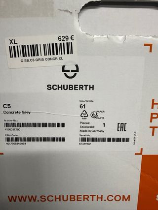 Casco Schuberth C5 XL