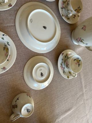 Juego de café Haviland Limoges porcelana