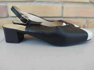 Zapatos piel, sin estrenar, destalonados, num 41