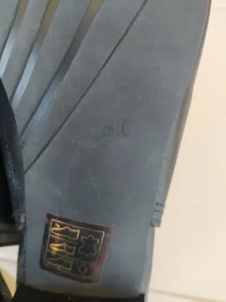 Zapatos piel, sin estrenar, destalonados, num 41