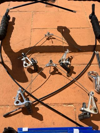 Manillar Carretera + Microshift + Cantilever