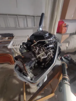 Barca hinchable Bombard + 2 motores Honda 5cv