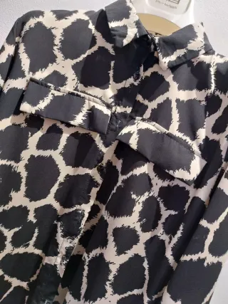 Vestito donna fantasia animalier taglia S