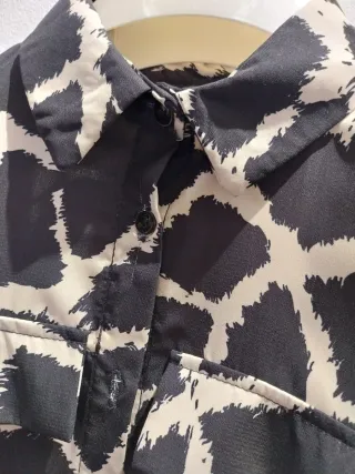 Vestito donna fantasia animalier taglia S