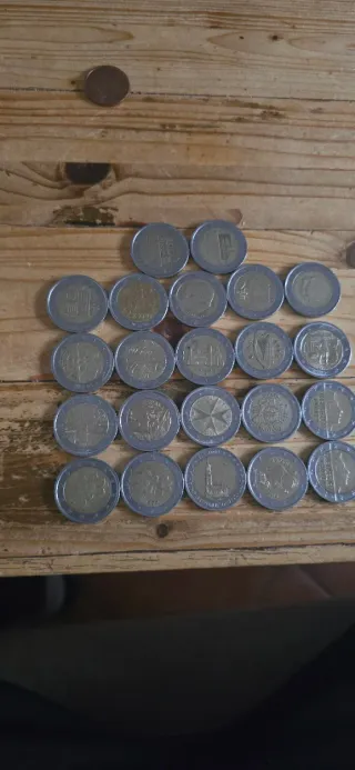 Lote de monedas de colección