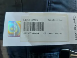 Pantalones Calvin Klein Azul