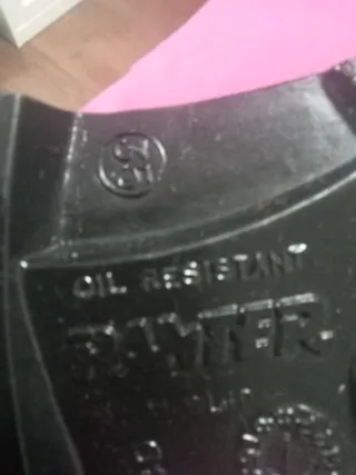 Zapatos de trabajo PANTER negros