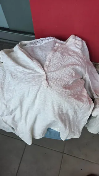 Lote Ropa Mujer Beige y Rosa
