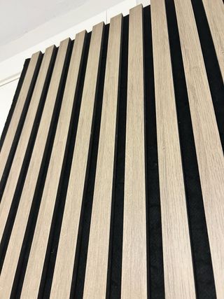 Panel Acústico decorativo Madera Negro