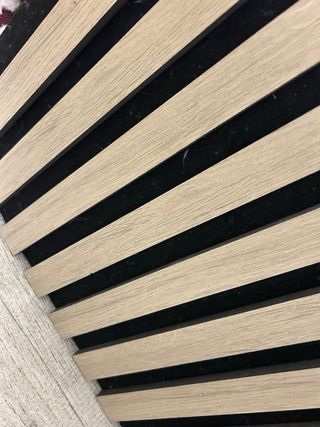 Panel Acústico decorativo Madera Negro