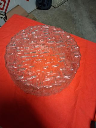 Ricambio paralume lampada vintage vetro