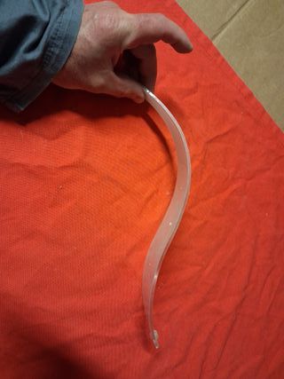 Ricambio paralume lampada vintage vetro