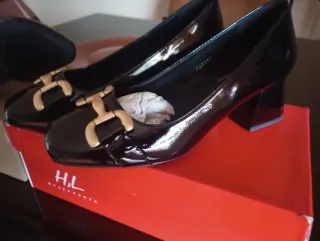 Zapatos planos negros H.L. Talla 36