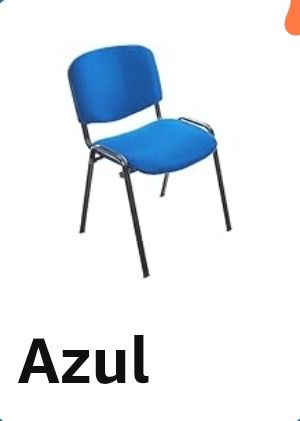 Silla azul Tengo tres modelos las tres 75€.