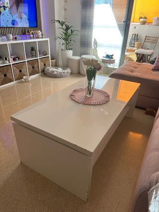 Mesa centro elevable comedor