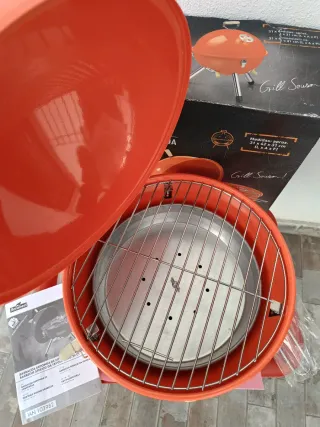 Barbacoa Redonda Portátil Florabest