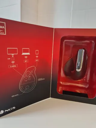 Ratón NGS Evo Karma Ergonómico Inalámbrico