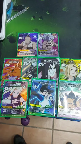 Cartas Naruto Mythos TCG