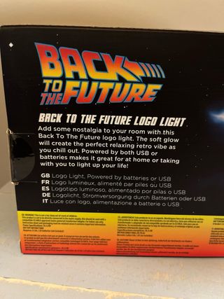 Luz Logo Back to the Future