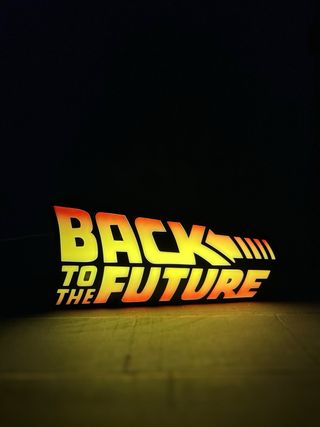 Luz Logo Back to the Future