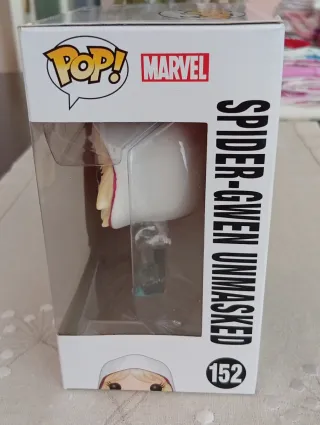 Funko Pop Spider-Gwen Unmasked 152 Marvel