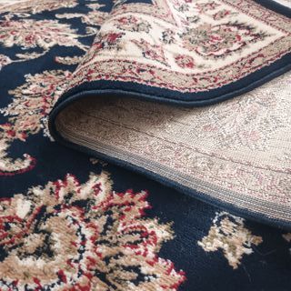 Tappeto Blu Radici 165x230cm Stile Persiano