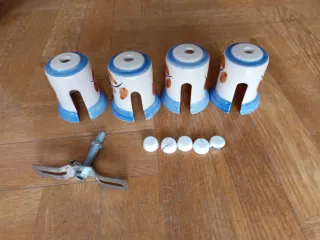 Lámpara cerámica cocina 2 Fluorescentes 60