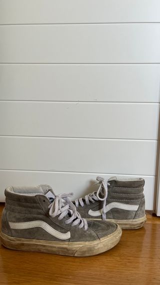 Vans grises talla 39