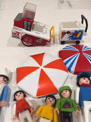 Playmobil Carrito Hot Dog y Helados