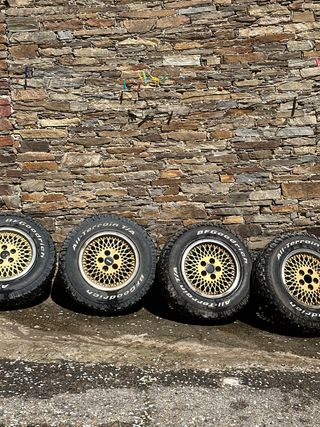 4 llantas jeep + ruedas BFGoodrich