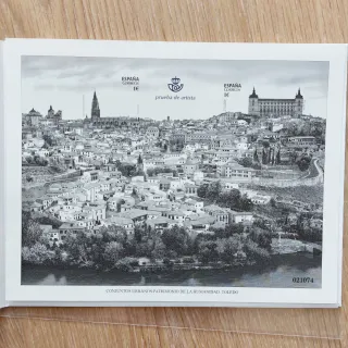 Prueba de artista Sellos Toledo